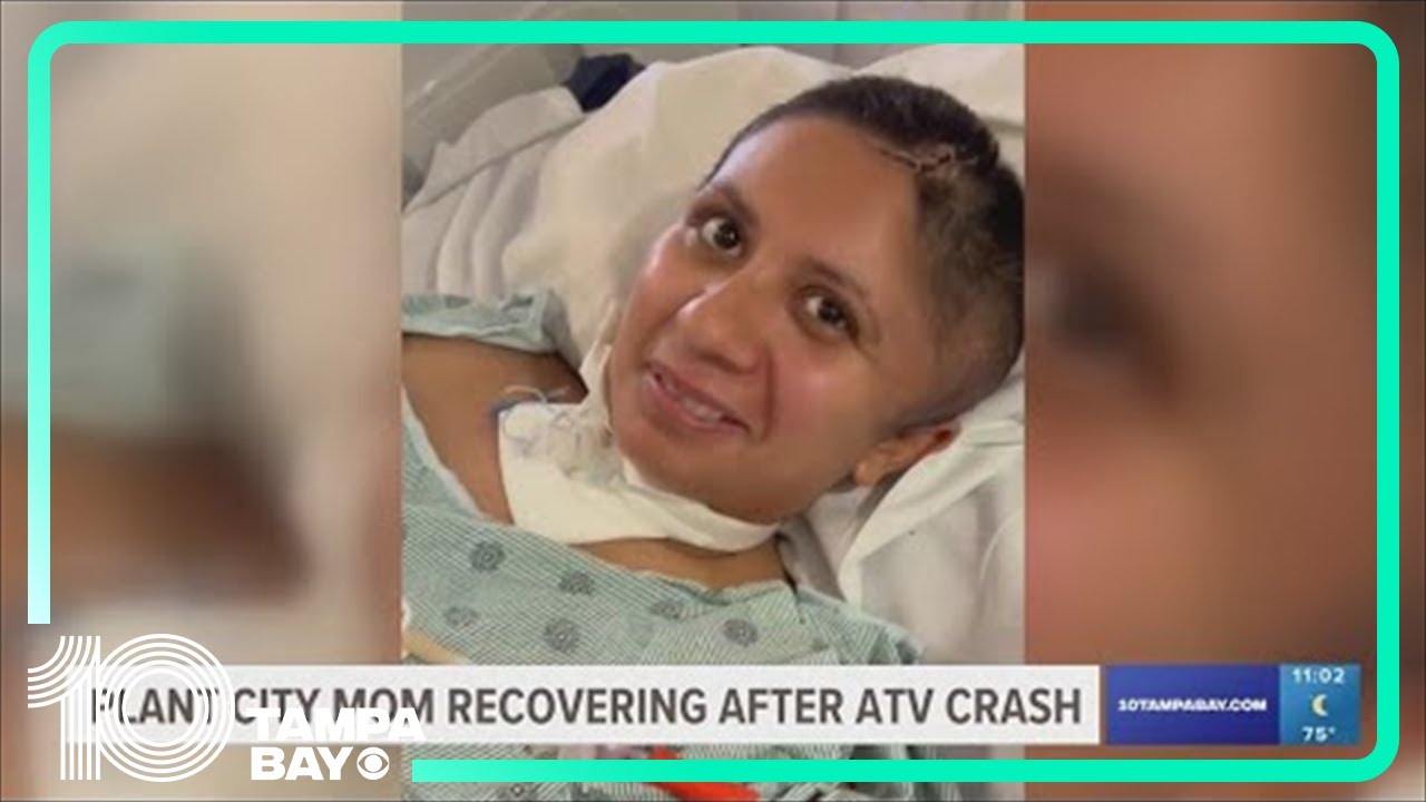 Plant City mom awake from coma after ATV incident, but road to recovery remains long