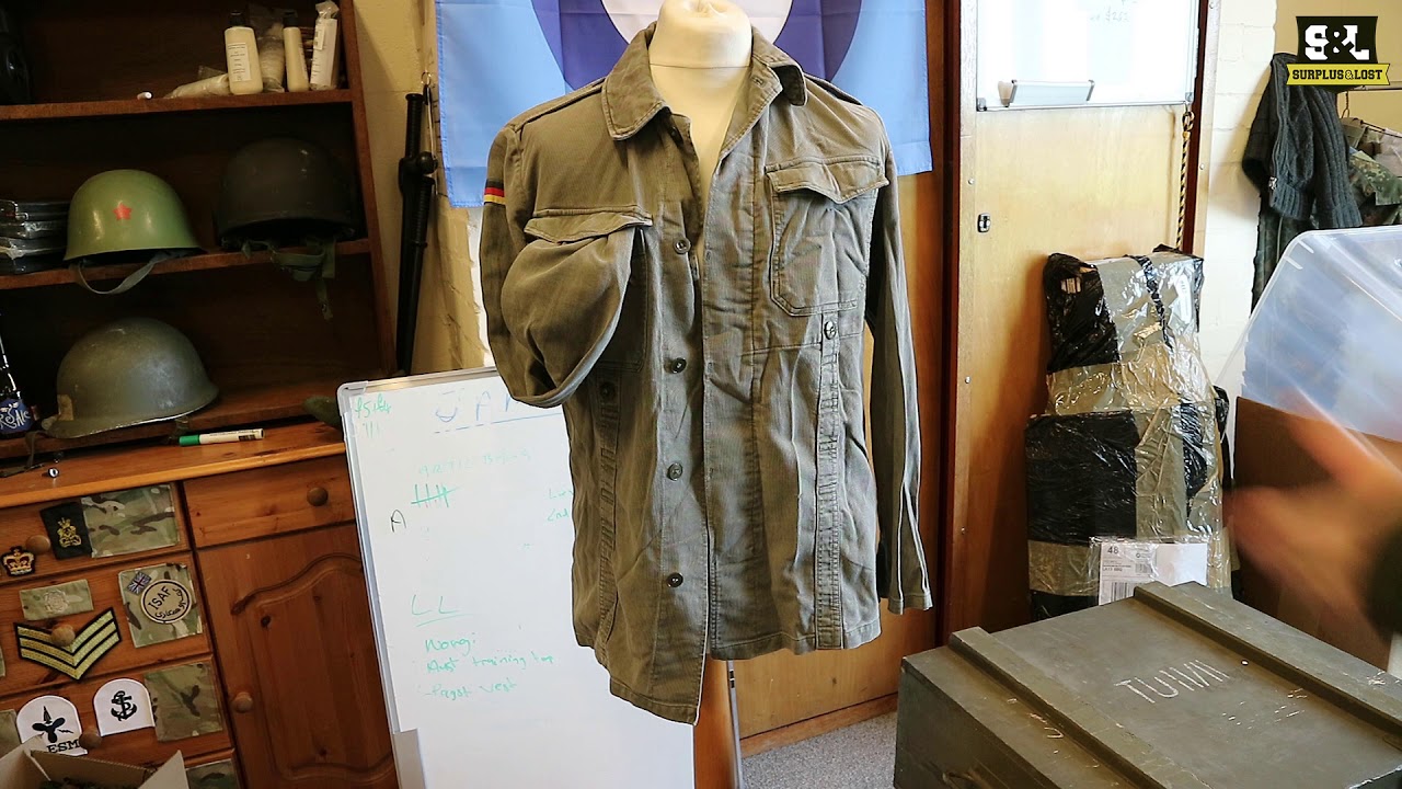 German Army Bundeswehr Moleskin Shirts