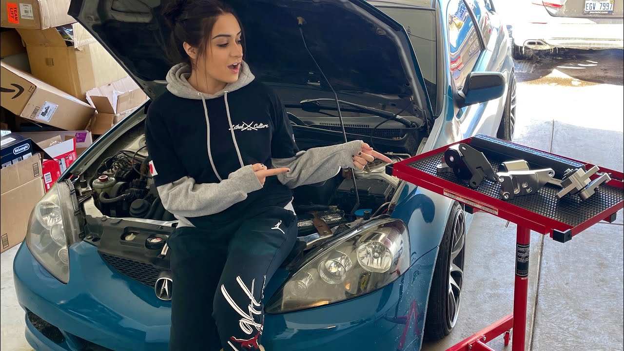 Installing Aftermarket Motor Mounts for RSX