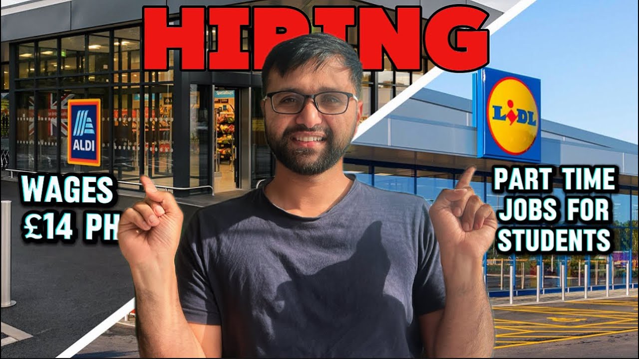 Alert✅| Grocery stores hiring students for part time job |Aldi Lidl Sainsbury job step by step apply