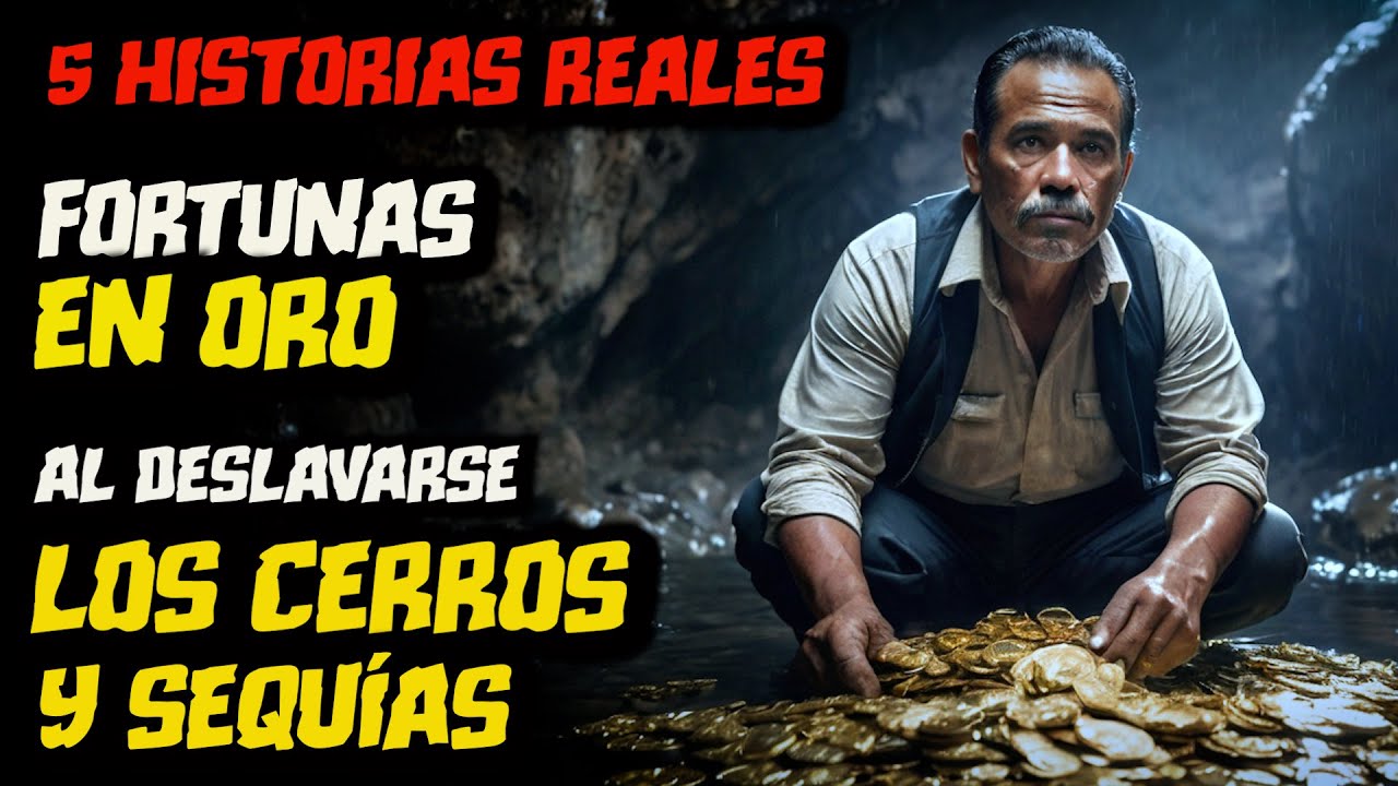 C&Oacute;MO APARECEN GRANDES TESOROS ESCONDIDOS GRACIAS A DERRUMBE DE CUEVAS , CERROS Y SEQUIAS DE LAGOS