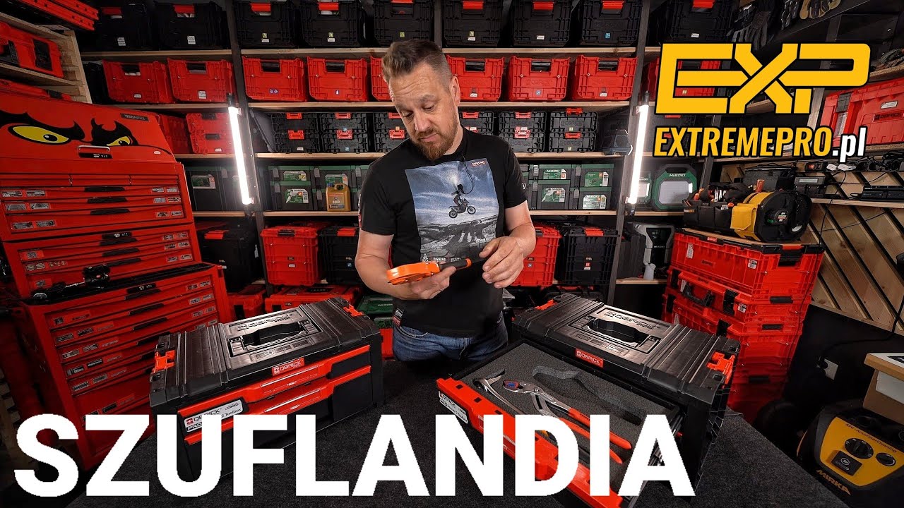 Qbrick System Pro wkłady piankowe szuflady
