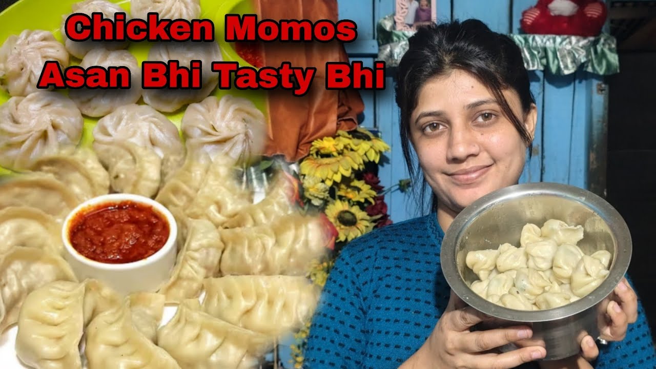 Chicken Momos Asan Bhi Tasty bhi 🤤🤤