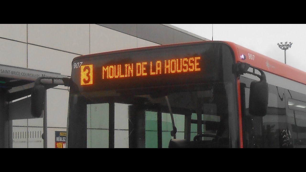Citura La ligne 3 (St Brice Courcelles Maurencienne vers Moulin de la Housse)