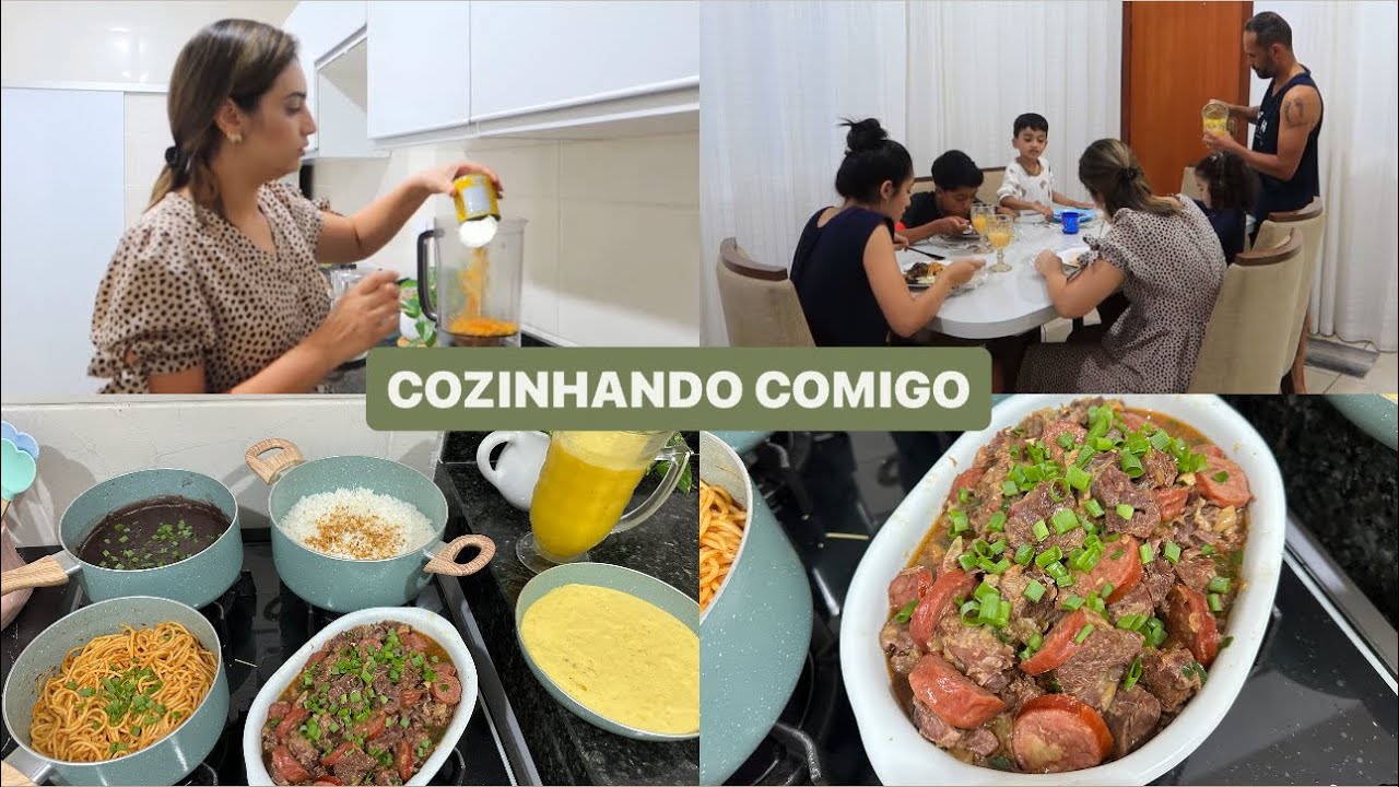 Jantar no capricho| carne na pressão sem água super macia | creme de milho maravilhoso | LAÍS VELOSO