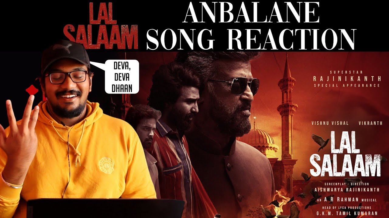 Anbalane song reaction | Superstar Rajinikanth | Deva | AR Rahman | Aishwarya | FOC Reaction |