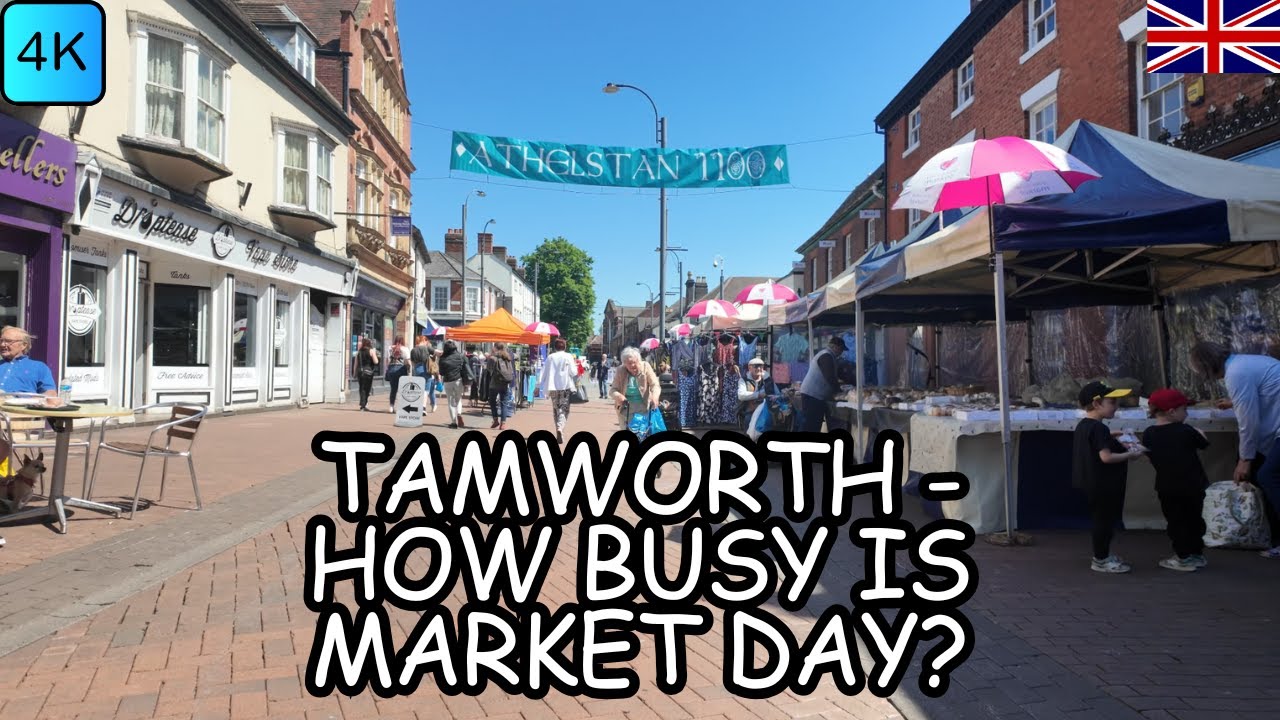 Tamworth Walking Tour | Castle, Town Centre & Riverside Walk