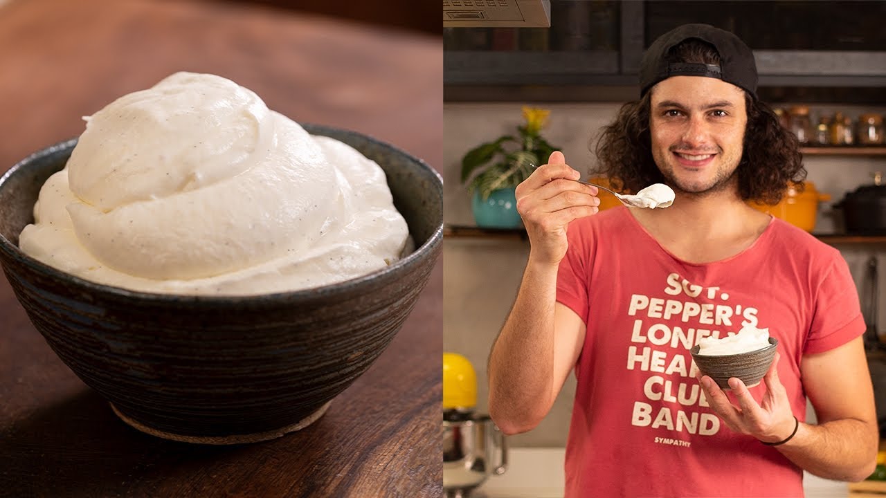 O VERDADEIRO CHANTILLY FRANCÊS | Cozinha Básica