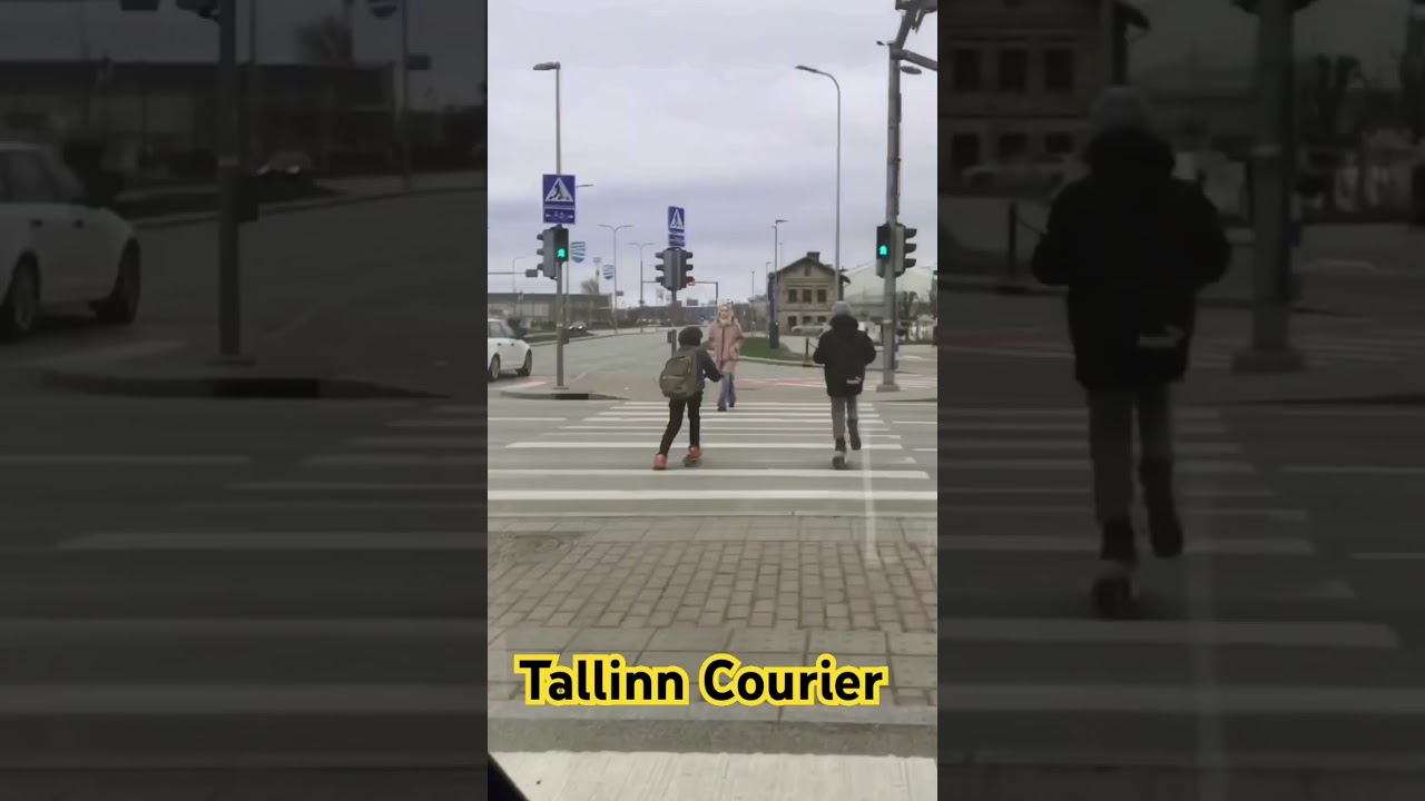 Tallinn Courier #shorts #trending #viralvideo
