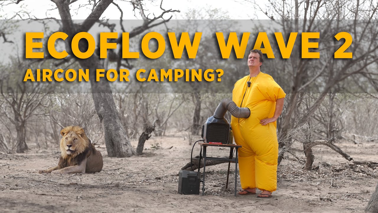 EcoFlow Wave 2 Portable AC Review | Tested While Camping with Lions in Africa