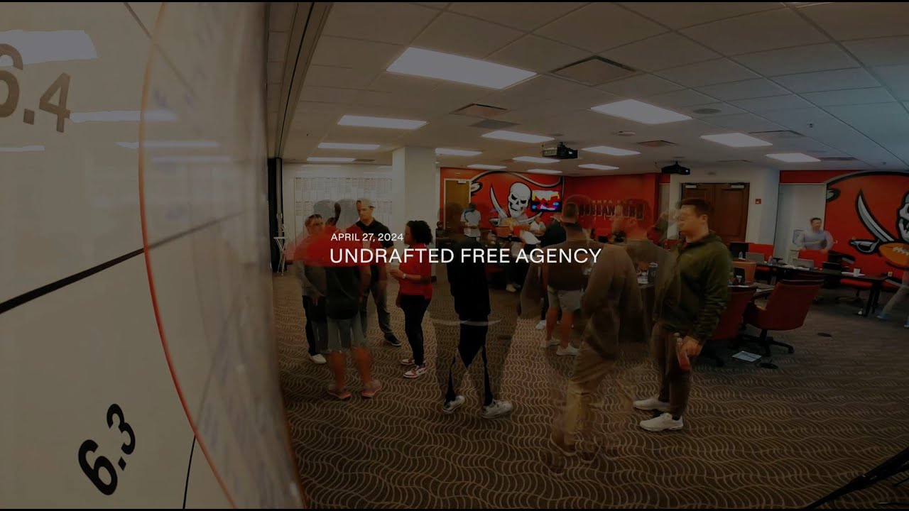 The Untold Story of Undrafted Free Agency | In The Current Clip | Tampa Bay Buccaneers