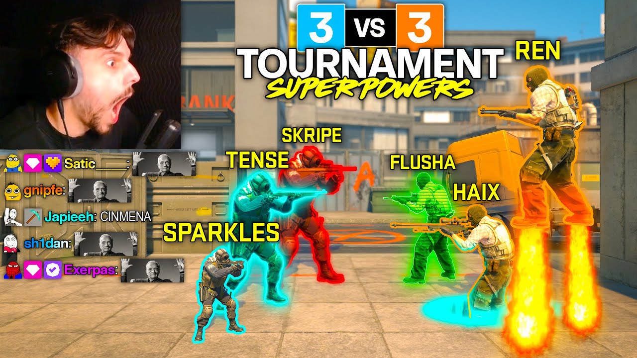 I HOSTED A 3V3 STREAMER SUPER POWER TOURNAMENT!