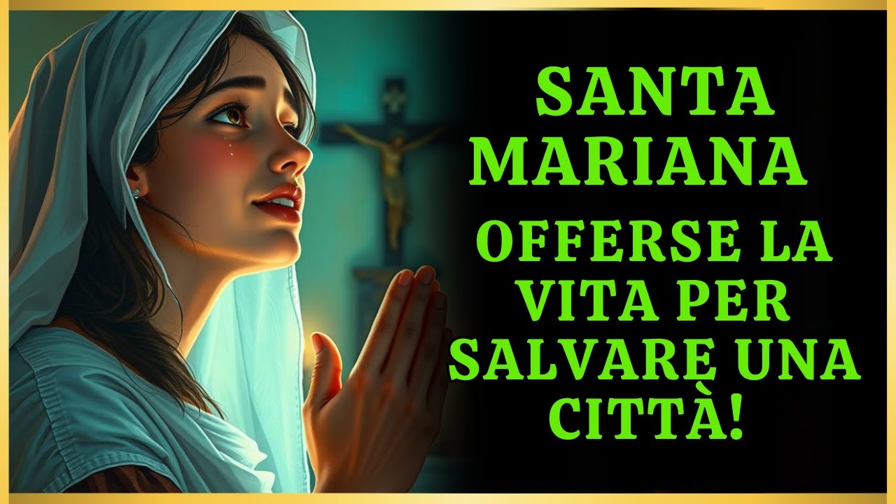 ✝️ SANTA MARIANA DE JESÚS – LA STORIA SEGRETA DELLA GIOVANE CHE PARLAVA CON DIO! 🌹