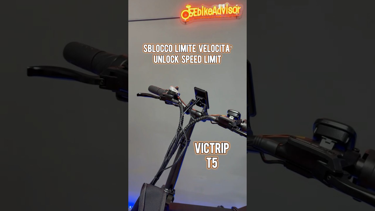 Sblocco limite di velocit&agrave; VICTRIP T5 - Unlock Speed @victripebike