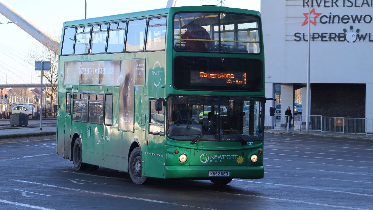 *MAXED OUT + KICKDOWNS🔥* Transbus Trident ALX400 (1 Newport Circular) KN52 NEO/437//Newport Bus