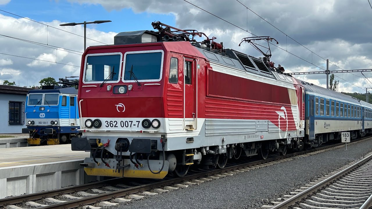Vlaky Praha-Vršovice, 17.4.2024