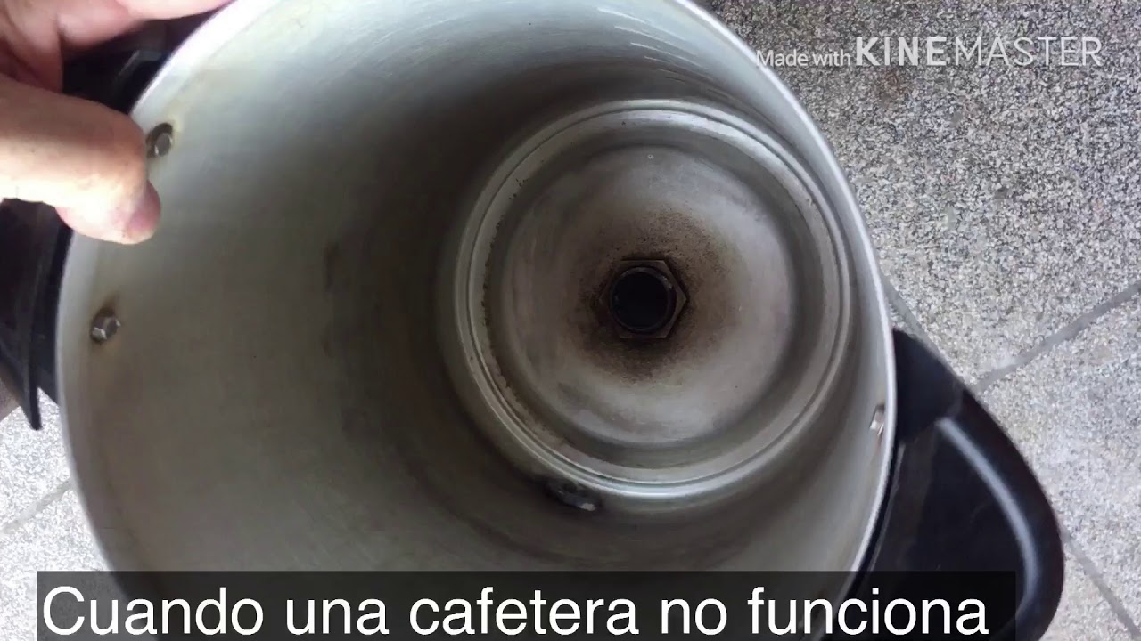 Como reparar una cafetera