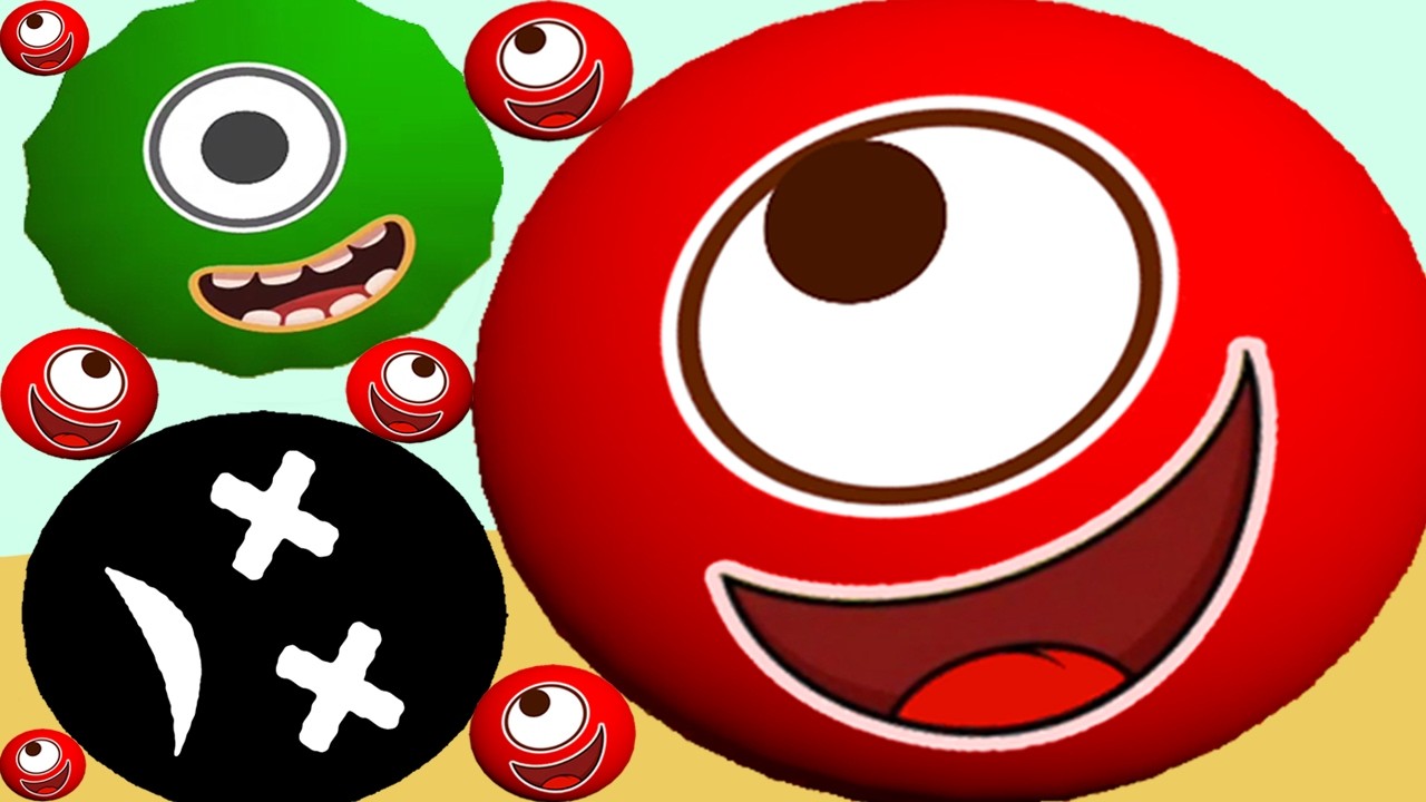 Hungry Balls Fails vs Pro Tricks (Level 490 - 510) Android / iOS Gameplay Walkthrough
