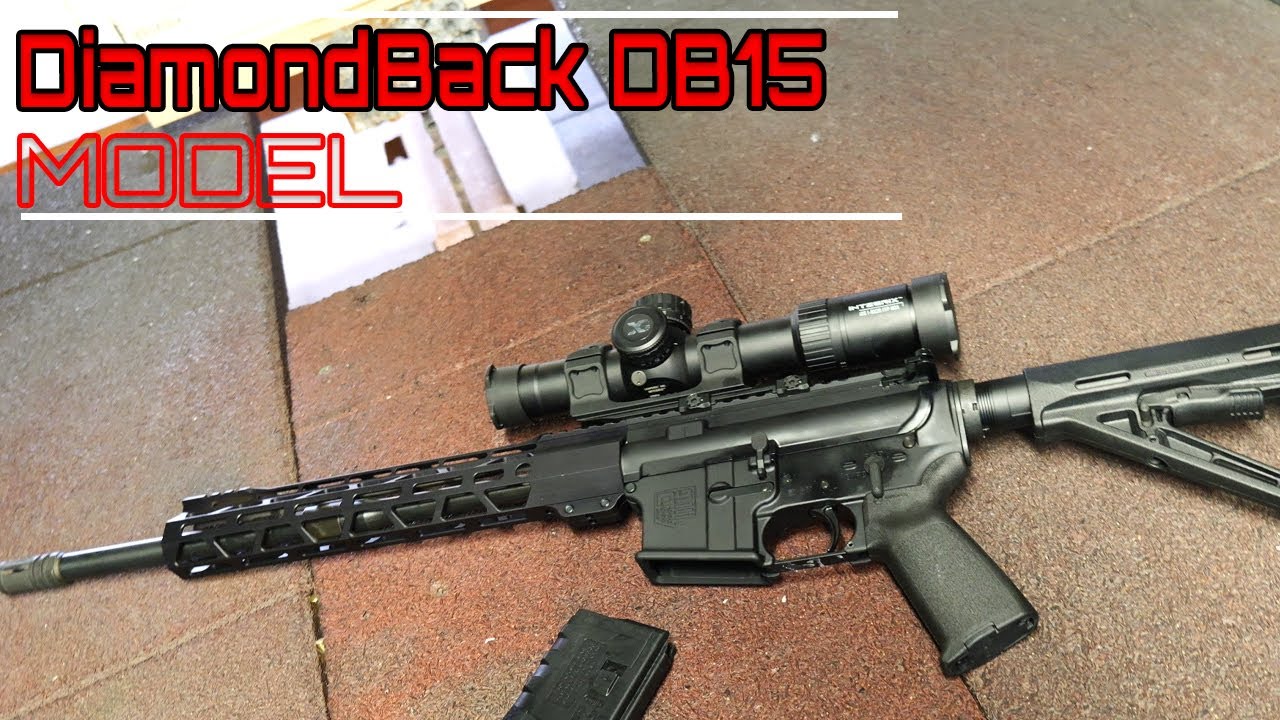 DiamondBack DB15 .223Rem Ottica INTEGRIX 1-8