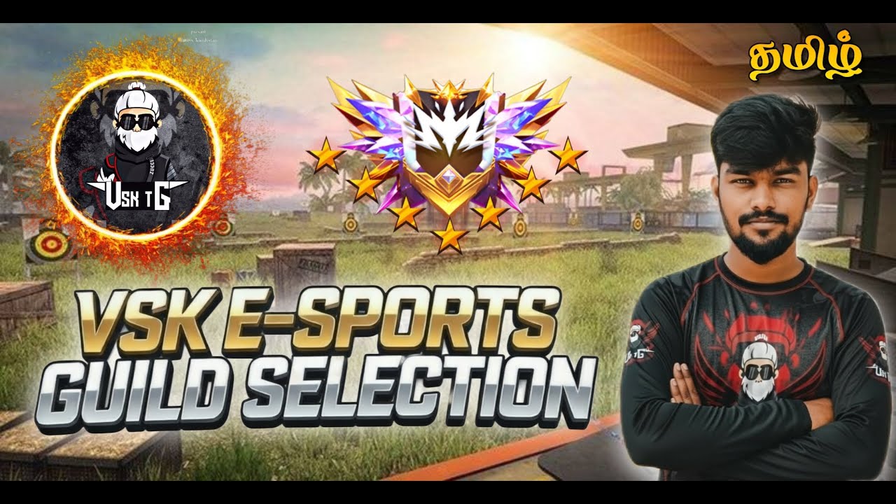 🔴 தமிழ் FF SCRIMS AND TOURNAMENT💓👋PLAYERS NEEDED ❤️VSK TG LIVE ❤️#vsktamilgaming #fflive #live