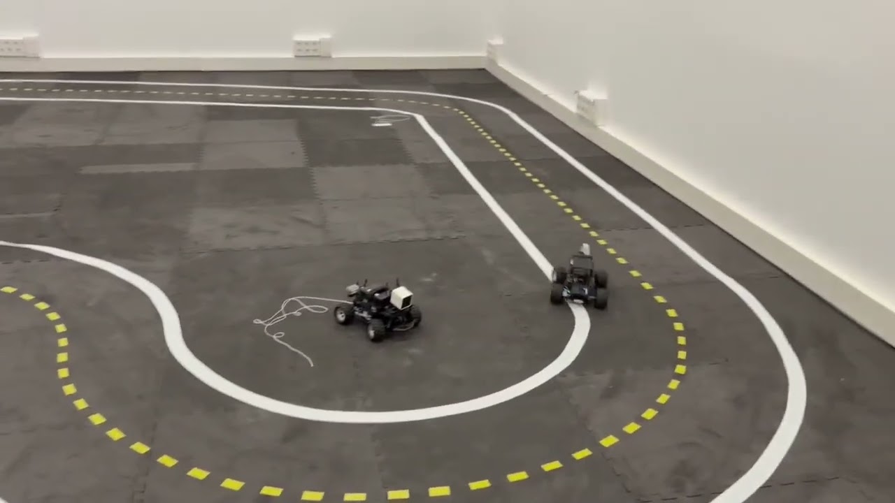 URJC Deep Racer - controlled by RC (Radio Control) transmitter.