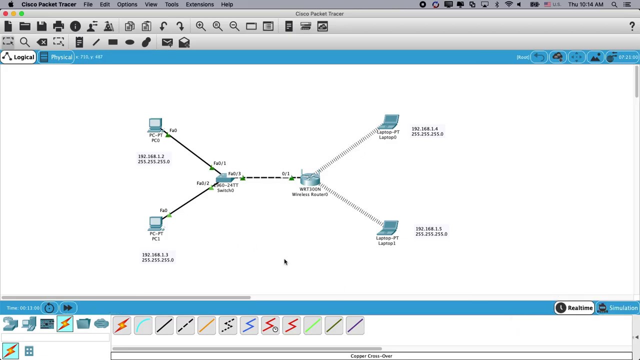 Hướng dẫn sử dụng phần mềm Cisco Packet Tracer - ACT Networking Academy
