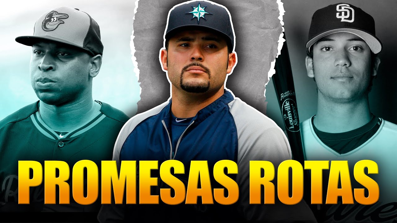 TOP 10 Mejores Prospectos del Béisbol… Que Nunca Cumplieron Su Destino y terminaron FRACASANDO