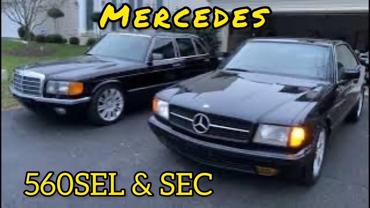 Mercedes-Benz  w126 560 sel and sec
