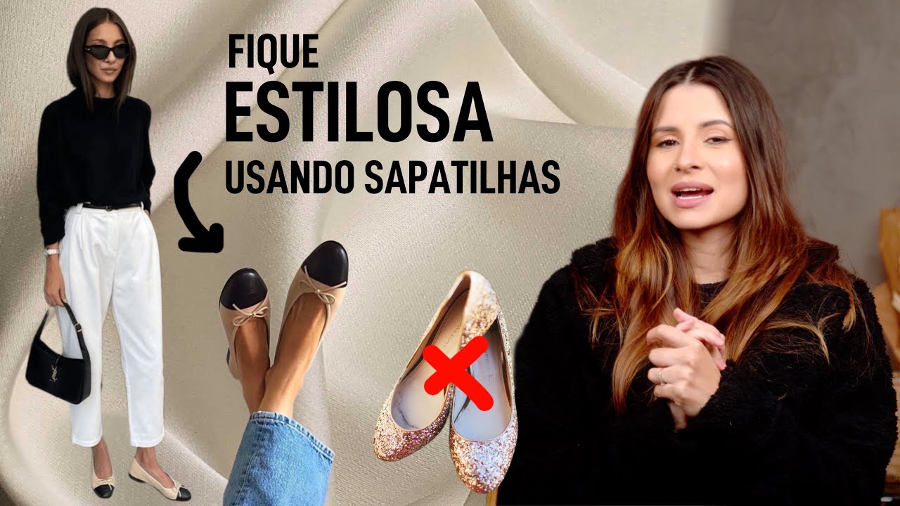 COMO USAR SAPATILHA - Fique chique e estilosa I Viihrocha