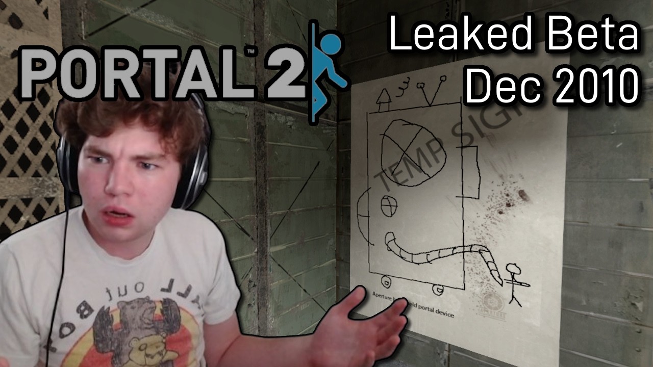Pro Speedrunner Plays Portal 2 Beta (December 2010 Build)