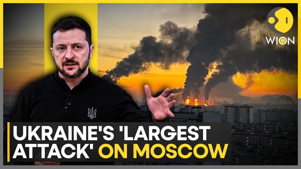 Russia-Ukraine War: Kyiv Unleashes Biggest-Ever Drone Blitz On Moscow, Russia Vows Retaliation