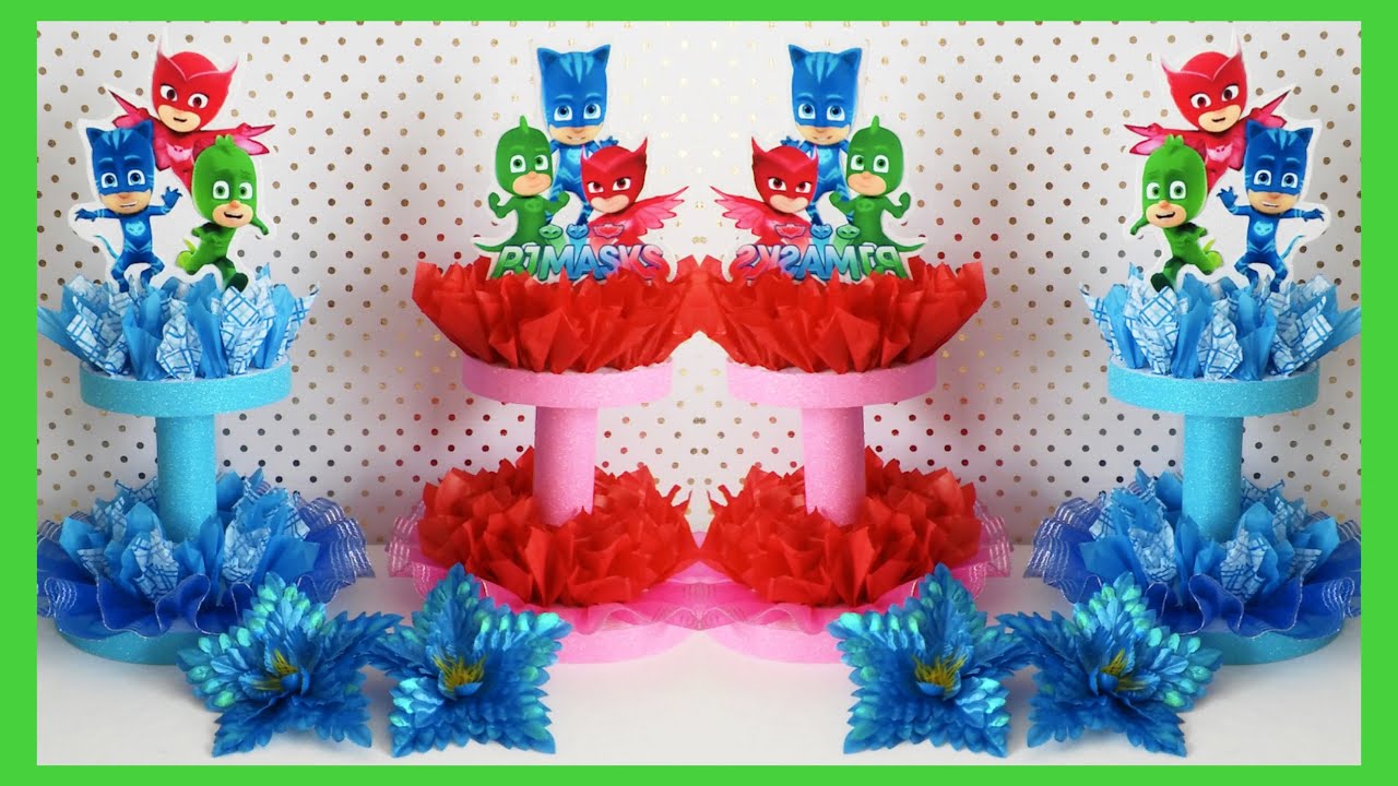 Decoracion de Pj Masks