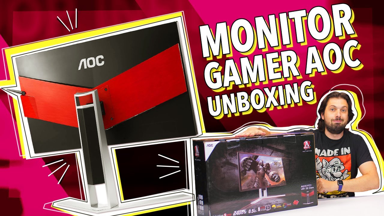 O MONITOR GAMER MAIS RÁPIDO DA AOC