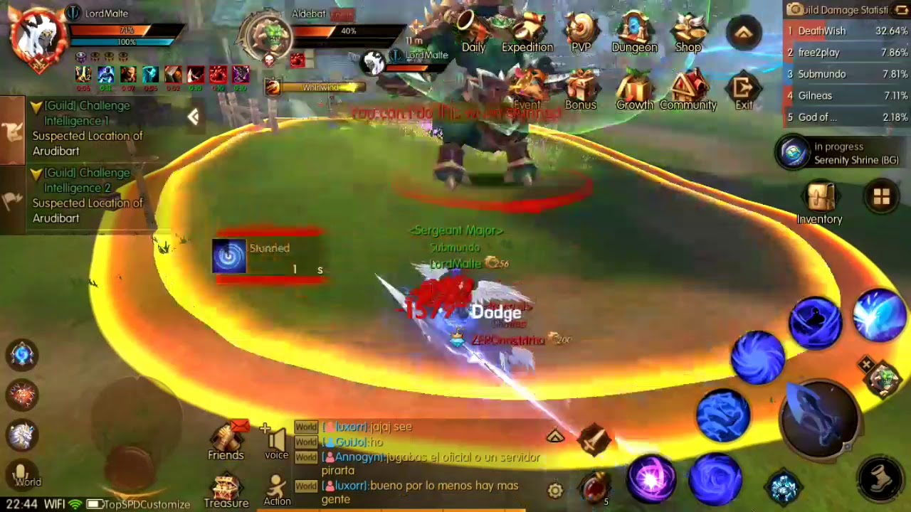 WoK PvP - Battle Mage - Solo PvP - Tank - ( World of Kings )