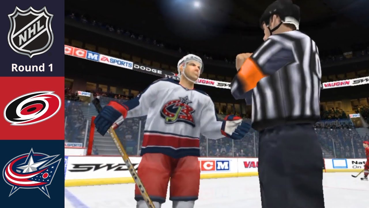 CAROLINA HURRICANES x COLUMBUS BLUES JACKETS | NHL Knockout (Round 1) 