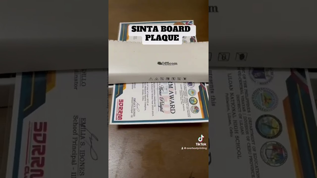 Sintra Board Plaque Making #printing #diy #smallbusiness