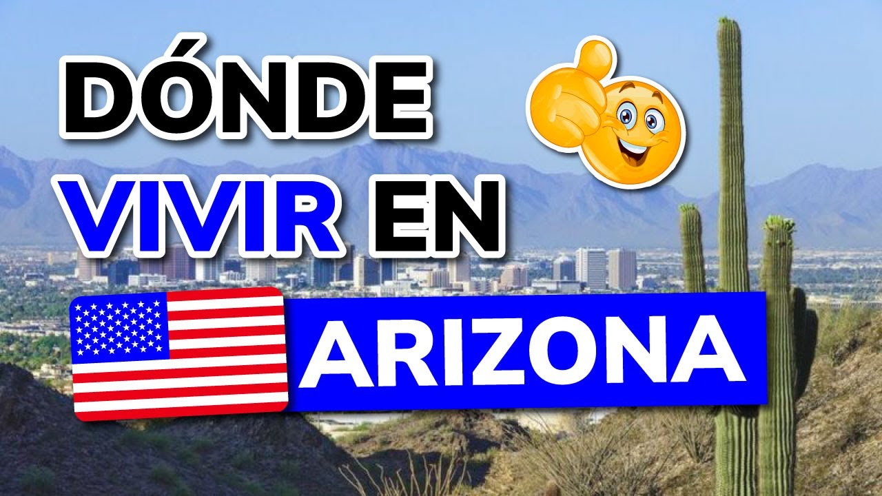 🏡 Los 3 mejores LUGARES para VIVIR EN ARIZONA (Estados Unidos)