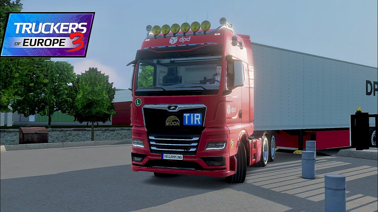 Narrow Streets of German city's | #toe3 #truckgame #simulator 0.7.1