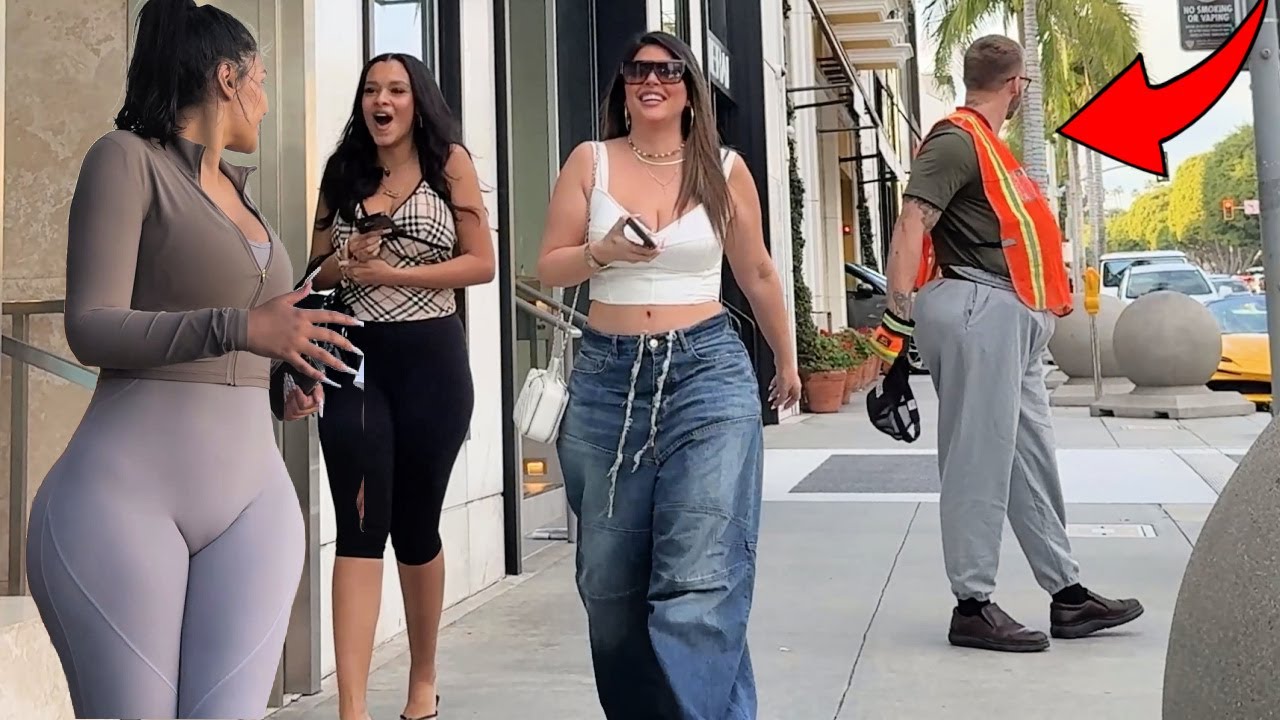 Farting On Rich Women In Beverly Hills!!