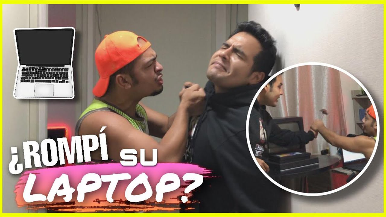 INTENTANDO ROMPER SU LAPTOP DE SOY JORDAN CON J | EL TEAM