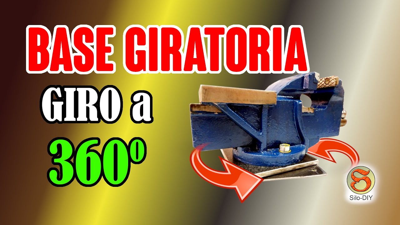 🧔🏻‍♂️​👉¡Descubre el Soporte ROTATORIO que Revoluciona la Morsa Casera!