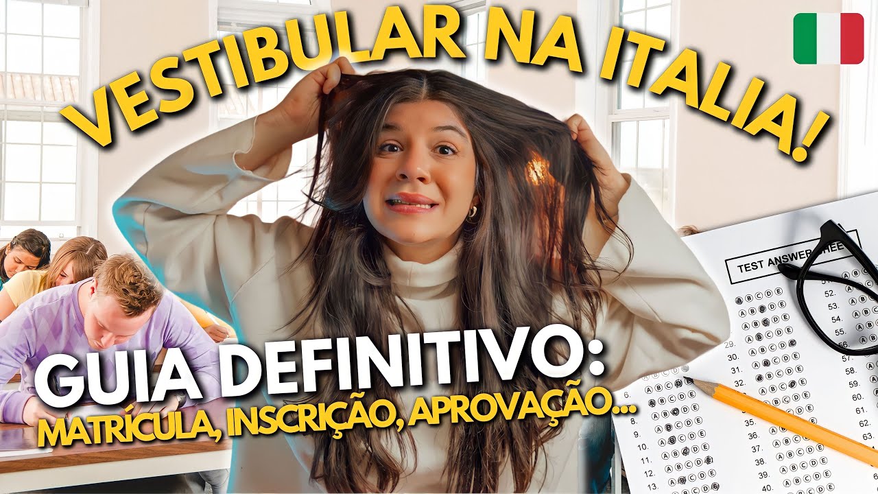 📒 COMO É O VESTIBULAR NA ITÁLIA? DOCUMENTOS PARA ESTUDAR NA ITALIA