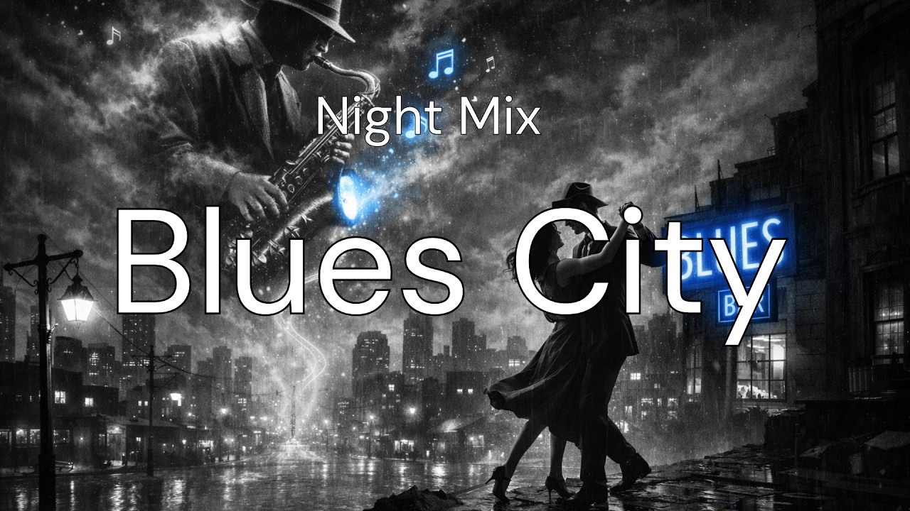 Tropical Deep & Blues Electronic | Night City Atmospheric Mix