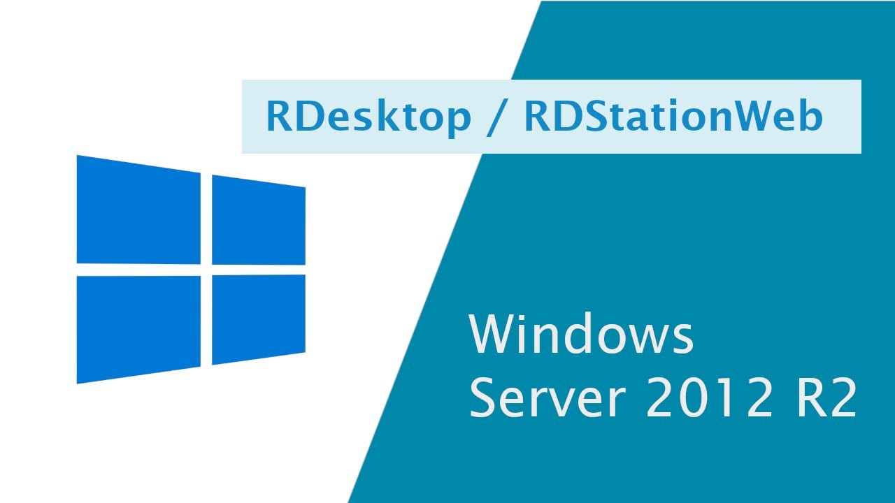 Remote Desktop e RD Station Web Windows Server 2012 R2 - 2022