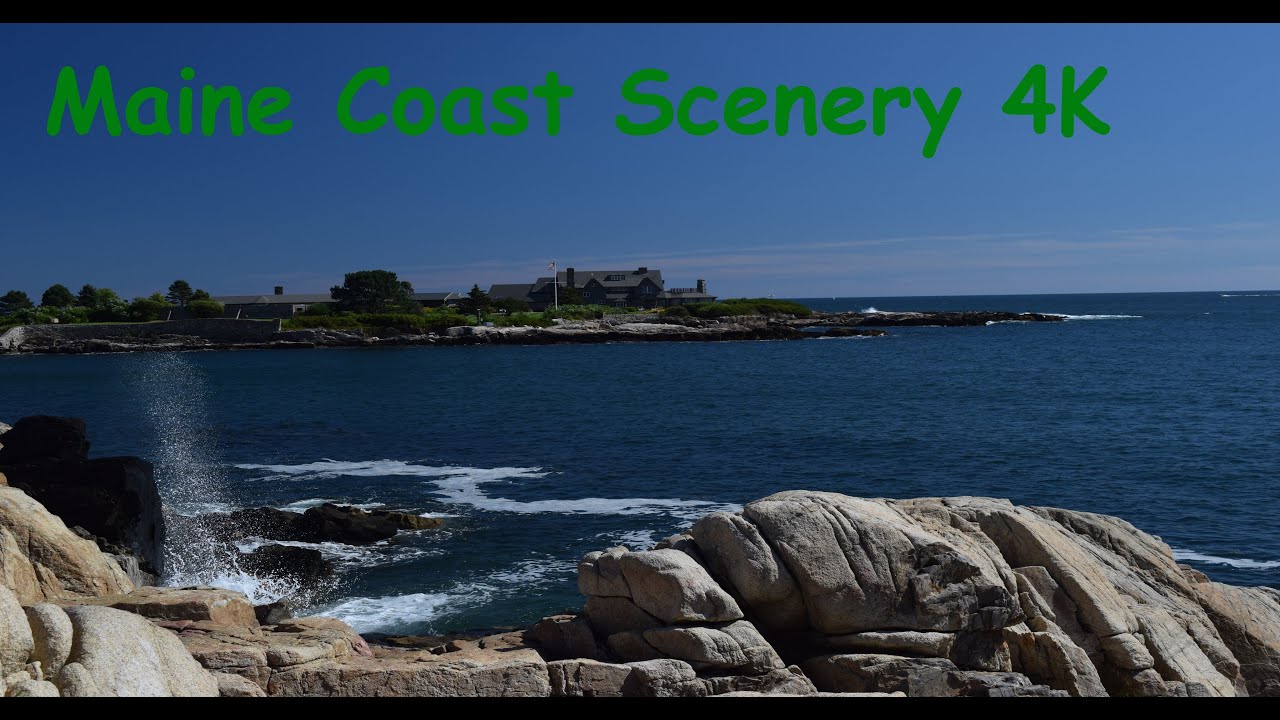Coast of Maine 4K Scenery