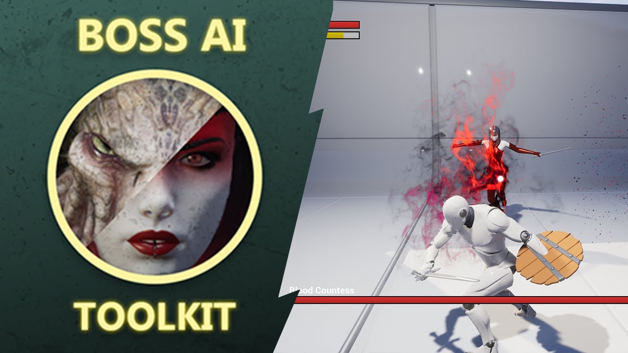 Create Your Own Boss In Unreal Engine | Boss AI Toolkit Trailer