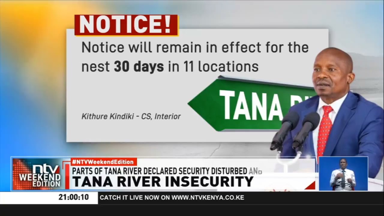 Interior CS Kindiki declares Bangale and Tana North Sub County as security disturbed and dangerous