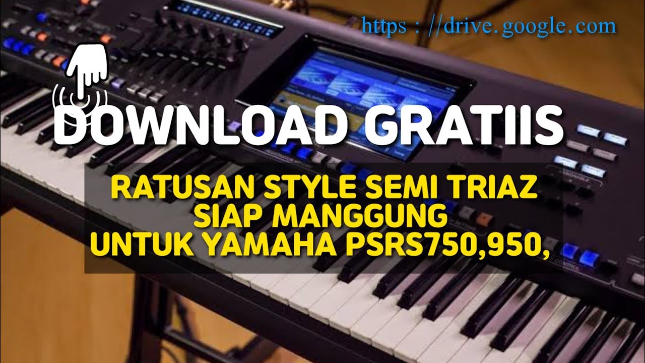 Download Style Semi Sunan Triaz gratis Untuk keyboard yamaha psrs750,950,Siap Manggung
