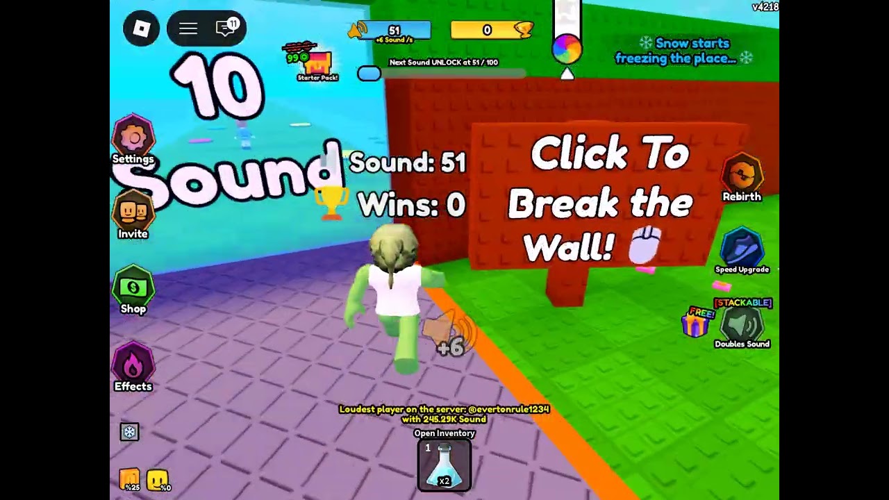 Scream To Win or AAAH! to win lol