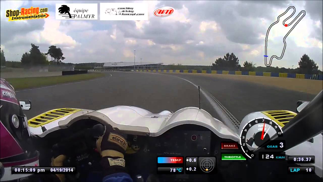 AiM Shop-Racing  Smartycam HD Zollinger Qualif Le Mans 2014 VdeV